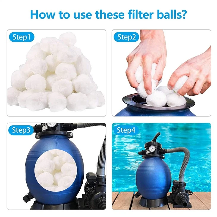 Filter Fiber Ball 700g