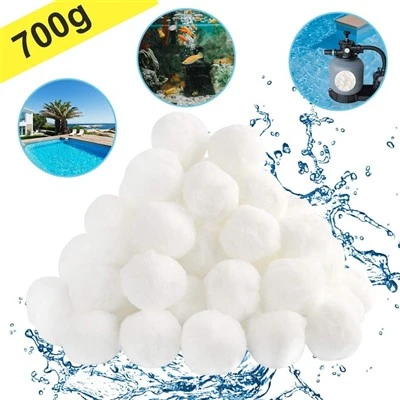 La bola de filtre de 700 g equival a 25 kg de sorra