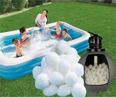 Boles de filtre de sorra de piscina Boles de filtre de neteja d'aigua per a bomba de filtre de piscina