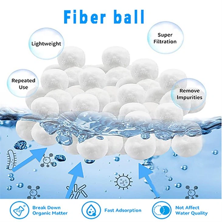 Com netejar les boles de filtre de la piscina?