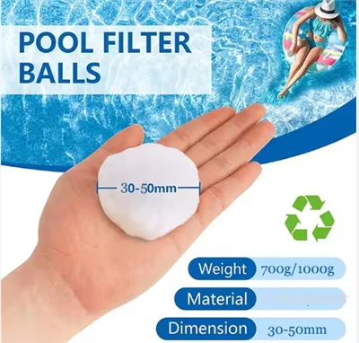 Una bola de filtre de 700gram pot substituir 25 quilograms de sorra .
