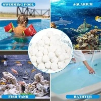 Bola de filtre d'aquari Bola de neteja de filtre de piscina de boles de fibra de polièster