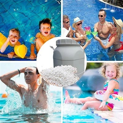Preu de fàbrica Grànuls de clor Hipoclorit de calci 65% 70% per a piscina