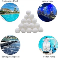 Bola de filtre Bio Boles Filtre d'aquari Mitjans de filtre utilitzats
